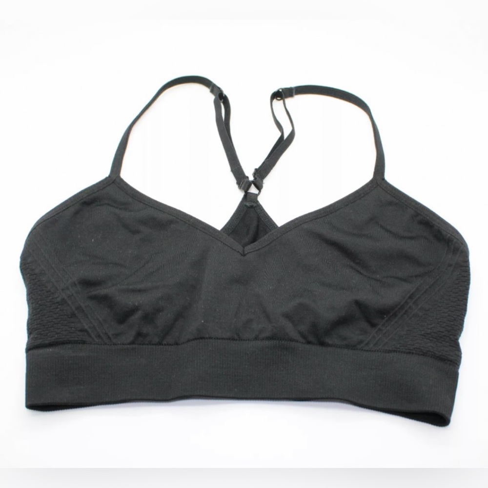 Victoria’s Secret PINK Racerback Black bralette Bra large